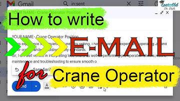 How to write Job E-mail || LearnVid Dr. Dipti