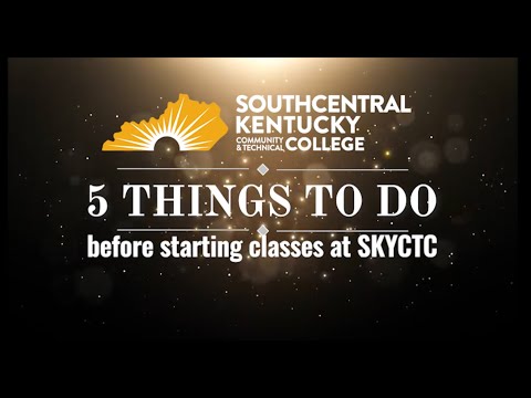 5 things to do before starting classes at SKYCTC