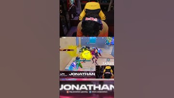 Jonathan OP Reflexes 😱 | Insane 1v3 Clutch Moment #bgmi #bgmilive #ytshorts #gaming #pubg