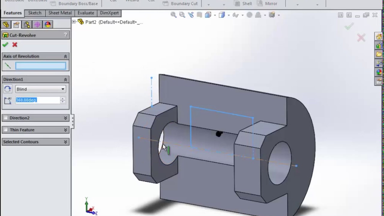 solidworks 2019 modeling ice cream