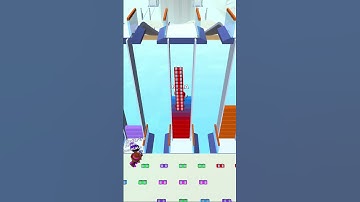Bridge Race All Levels Gameplay Android,ios Level 717 #shorts