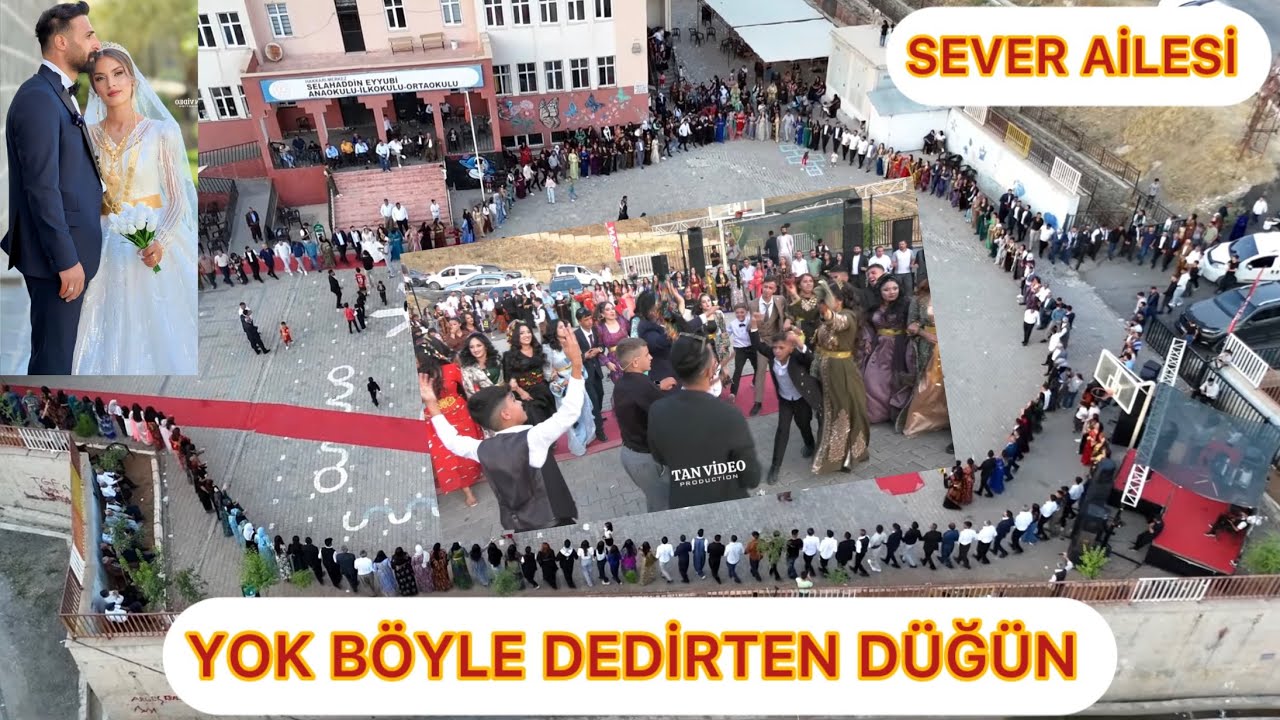 Hakkari Merkez Bılecani Aşireti Sever Ailesi Nazım Ve Miran Çiftimizin Dügünü