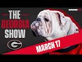 The georgia show big bulldog weekend with visitors first padded practice