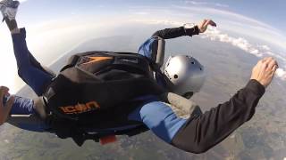 Michael AFF5 and Jason's first solo skydive!