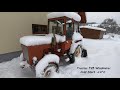 Tractor T25 Wladimirec Diesel Cold Start ❄🌡️ -14°C