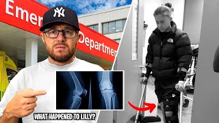 WHY LILLY ENDED UP IN HOSPITAL A&E!