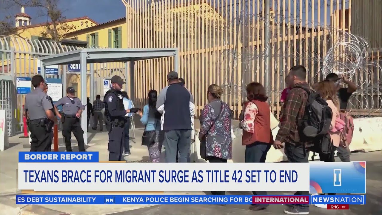 Texans brace for migrant surge as Title 42 set to end | Morning in ...