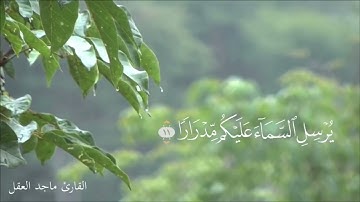 تلاوة من سورة نوح القارئ ماجد العقل