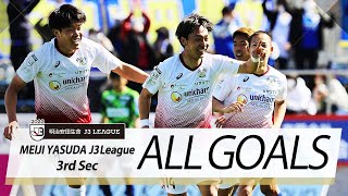 Ｊ３第3節の全ゴールまとめ！ALL GOALS:2022明治安田生命Ｊ３第3節