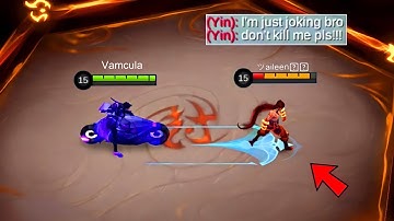 YIN WANTS TO ESCAPE ON HIS OWN DOMAIN?! | ALUCARD VS YIN! | MLBB