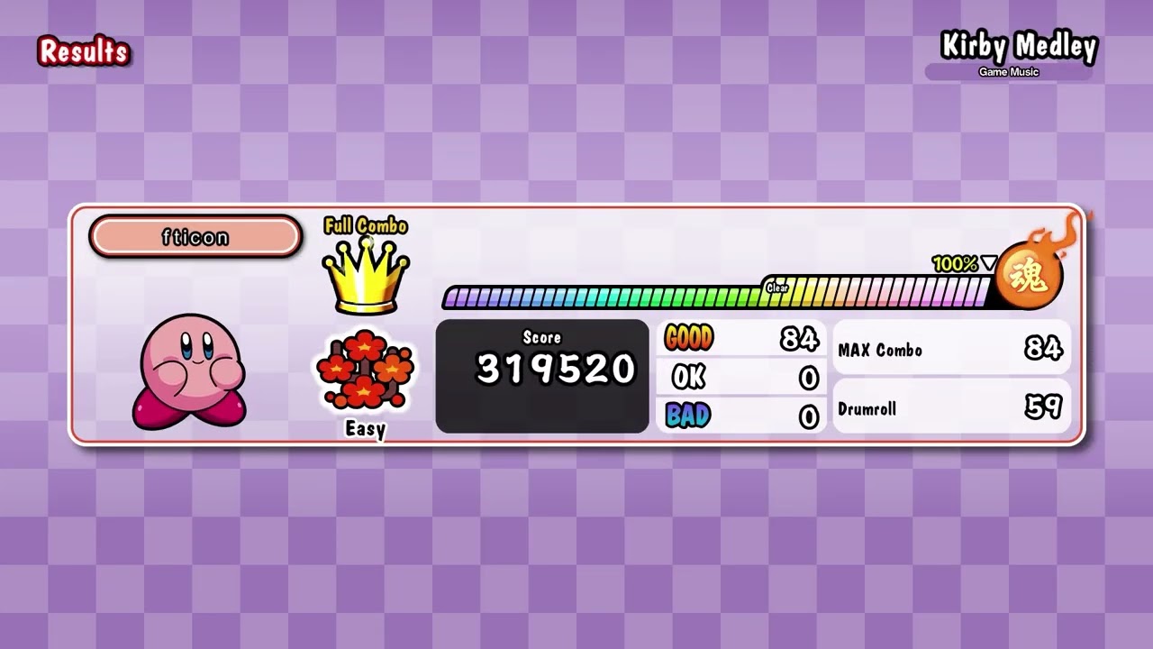 Kirby Medley [easy 2⭐] • Taiko no Tatsujin: Drum 'n' Fun! • Nintendo Switch