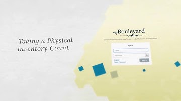 Taking a Physical Inventory Count