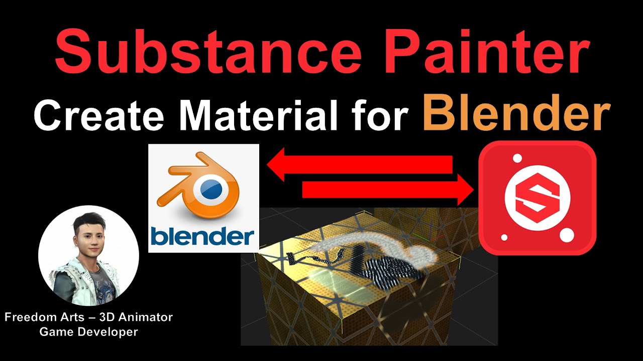 Substance Painter - work for Blender - YouTube