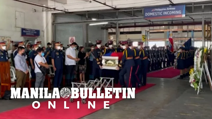 PNP gives foyer honor to the remains of ambushed h...