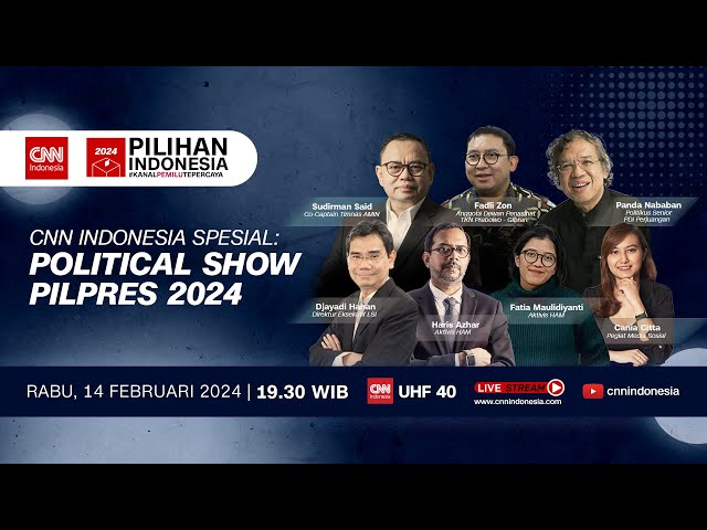 LIVE! CNN Indonesia Political Show Pilihan Indonesia class=