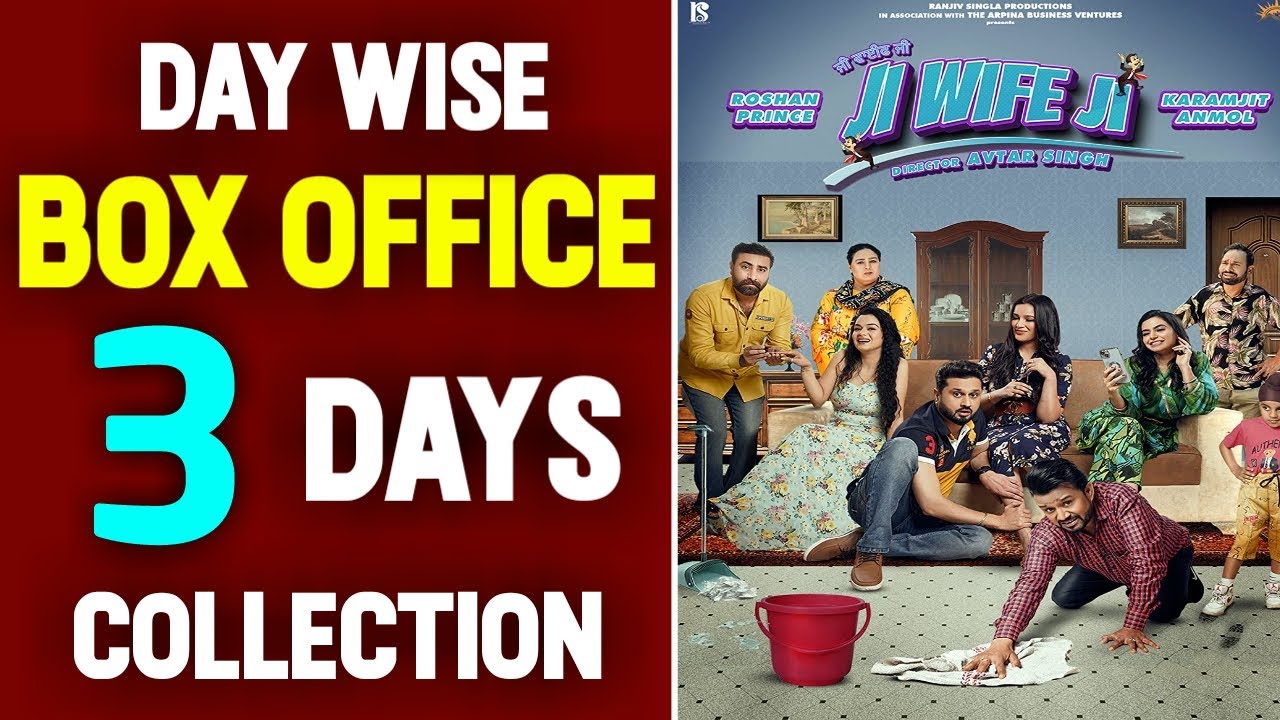 Ji Wife Ji 3 Days Box Office Collection | Ji Wife Ji Punjabi Movie Collection | Ji Wife Ji Budget