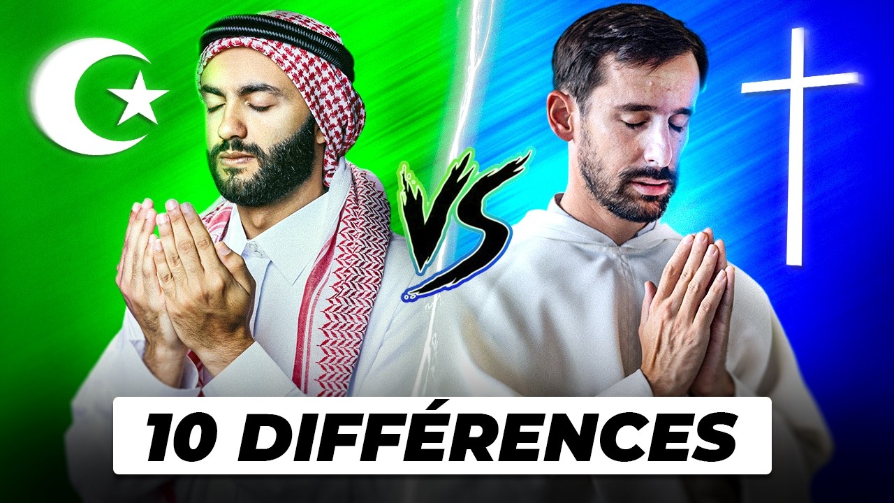 Islam vs Christianisme : 10 différences fondamentales (Jésus, Bible/Coran, Dieu, pratique)