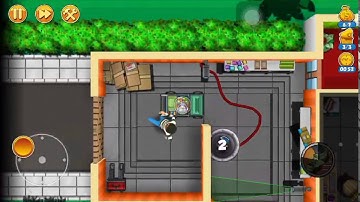 [Robbery Bob 2: Double Trouble walkthrough] Playa Mafioso - 11