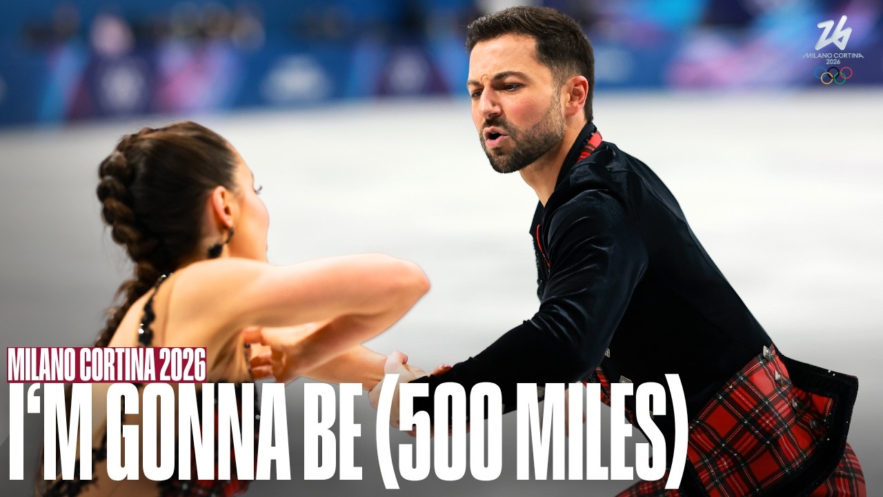 Lilah Fear & Lewis Gibson Dance to 500 Miles & The Bonnie Banks of Loch Lomond | Milano Cortina 2026