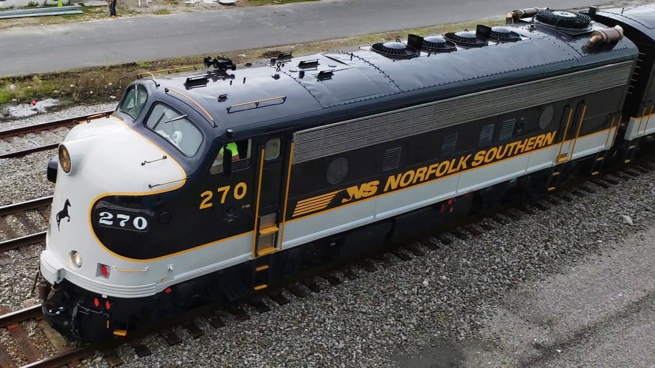 Norfolk Southern OCS 957 2019-04-29 with EMD F9A 270 leading