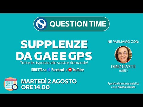 Supplenze GPS, dalle preferenze al sostegno: le risposte alle vostre domande