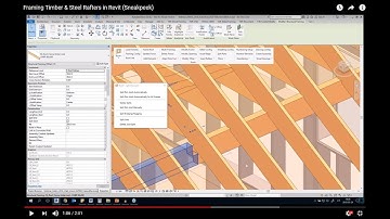 Framing Timber & Steel Rafters in Revit (Sneakpeek)