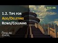[Excel 101 for Finance Pros] 1.2. Tips for Add/Deleting Rows/Columns