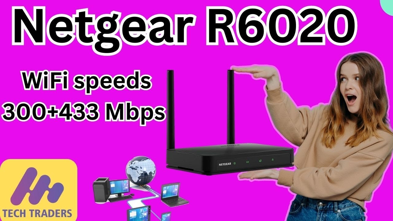 Netgear R6020 || best wifi router for long range || netgear router