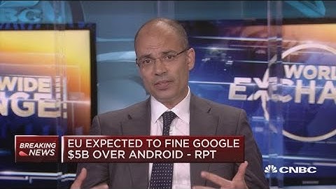 Is the EU antitrust fine against Google the new quiet trade war?