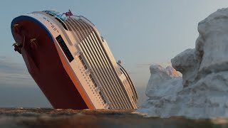 TOP 10 COLOSOS del MAR en APUROS: ACCIDENTES y RESCATES de BARCOS