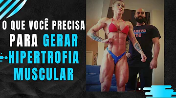 O que é necessário para a hipertrofia?