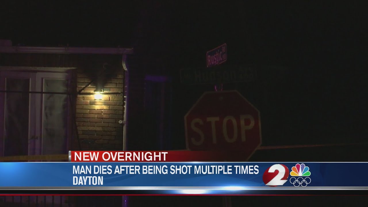 Man dies after being shot multiple times, Dayton - YouTube
