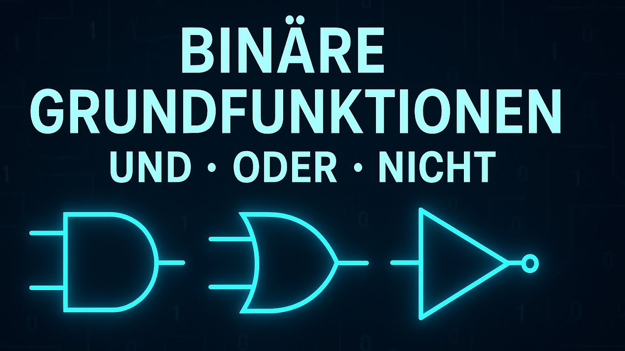 Grundlagen der Digitaltechnik! ⚡️💡 | UND-, ODER- und NICHT-Gatter - YouTube