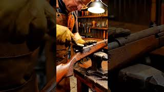 gun restoration #gun #restoration #arms #ak47 #asmr #asmrrestoration 2 #satisfying #rustling