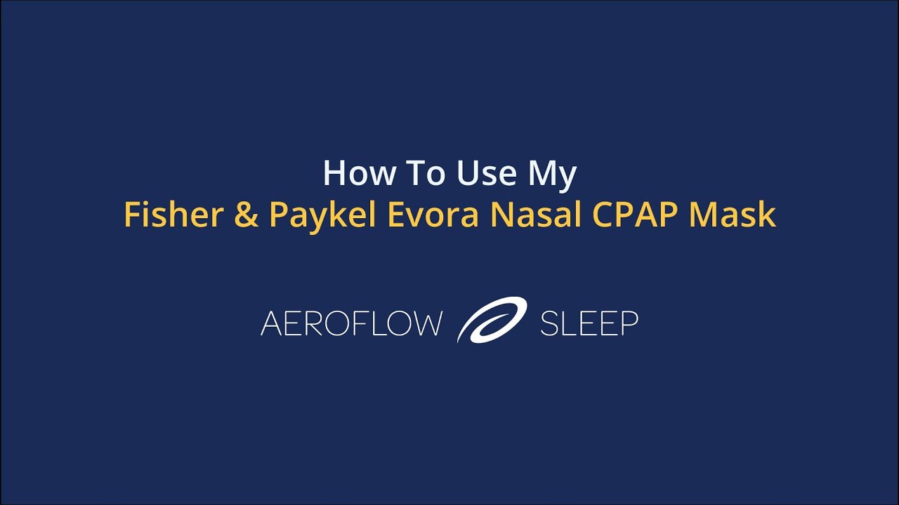 Evora Nasal CPAP Mask