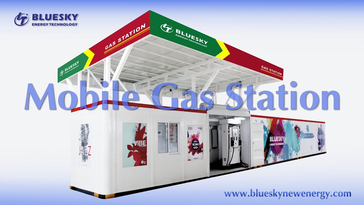 Solar Mobile Gas Station Bluesky YouTube