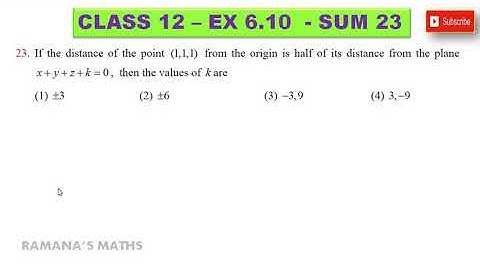 CLASS 12 - EX 6.10 - SUM 23