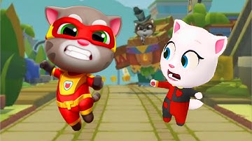Talking Tom Gold Run (AND) Talking Tom Hero Dash game video Android Game Play #tomgameingchannel