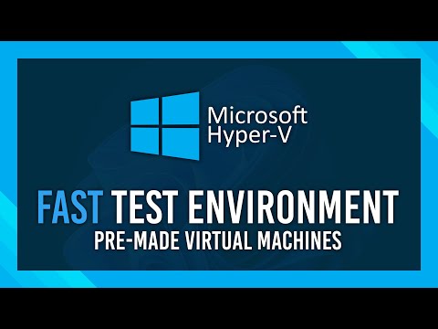 Fastest Temporary VM Setup Guide | Win 7, 8, 10 | Hyper-V