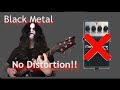 Iconic Black Metal Without Distortion
