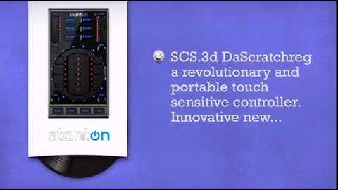 Stanton SCS 3D USB Midi Controller WAS 149 - DJkit.com