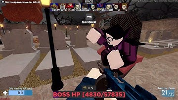 Roblox Arsenal Hackula Boss Full Fight