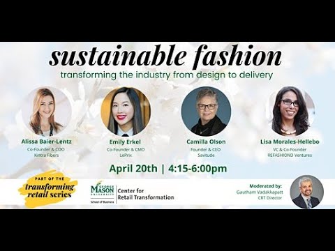 Making Fashion Sustainable Webinar _04/20/2021 - YouTube