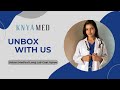 Unboxing medical aprons  knya med lab coats for medical professionals