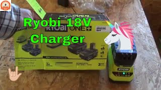 Ryobi Charger 18v Starter Kit PSK006