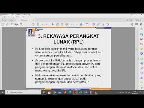 Video: Mengapa kopling rendah diinginkan dalam konteks pengembangan perangkat lunak?