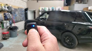 Range Rover Supercharge 2015 Remote Starter Installation by CSI