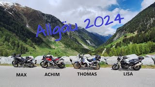 Motorradtour Allgäu 2024 Teil 1