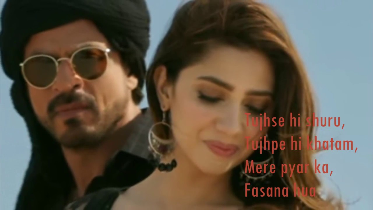 Zaalima  Raees  VIDEO LYRICS  Shah Rukh Khan  Mahira Khan 