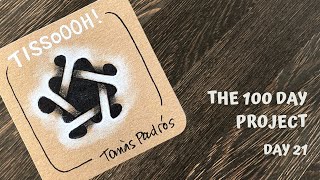 Day 21 of 100 Days of Tangling - Tissoooh!